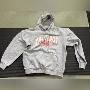 Ladies Sportswear Size M Miami gray hoodie